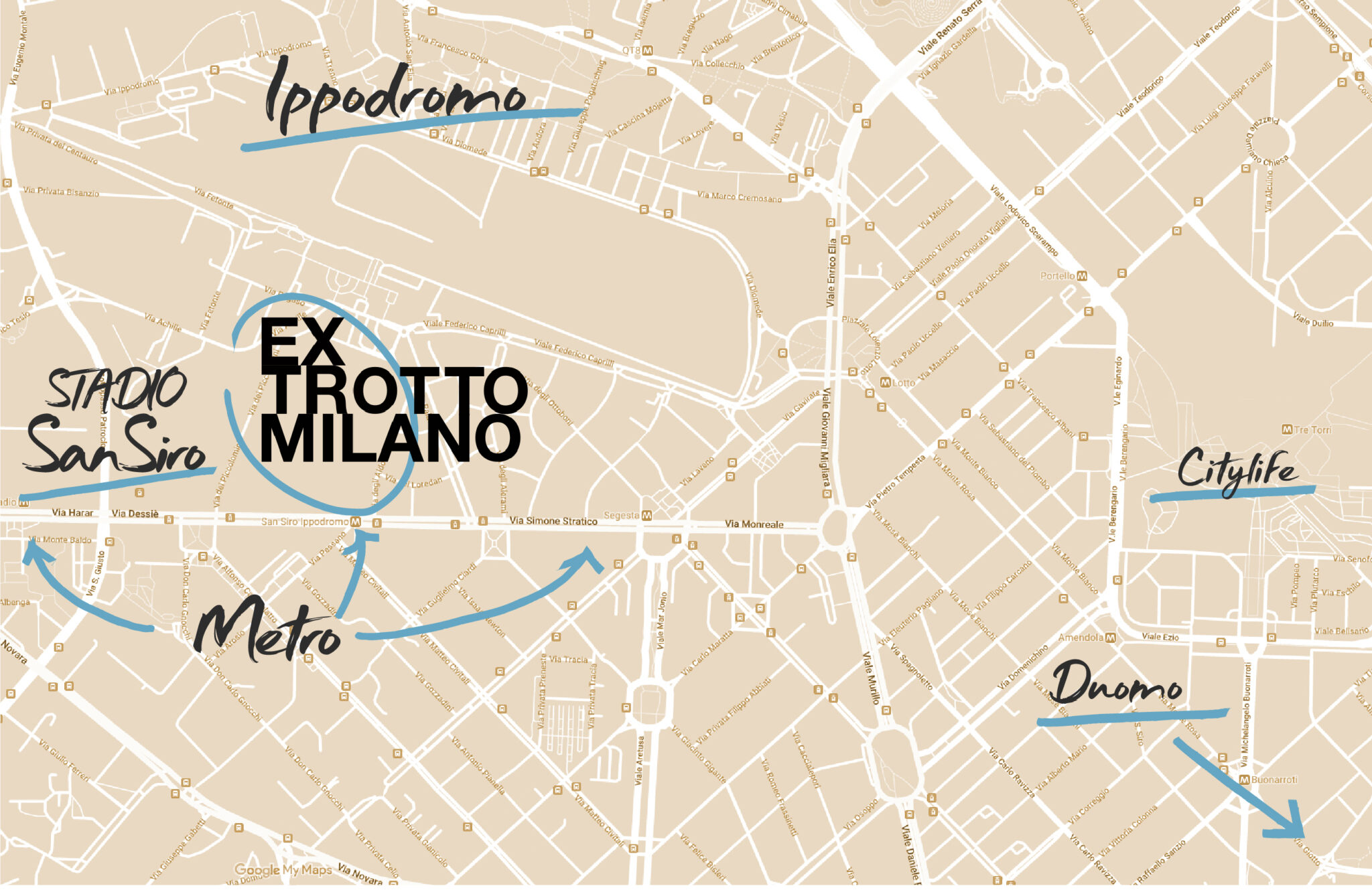Mappa Extrotto Milano